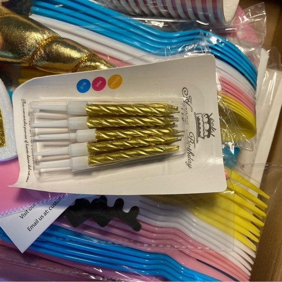 DISCOVERING DIY UNICORN BIRTHDAY PARTY SUPPLIES, NEW, UNICORN PARTY - Picture 12 of 12